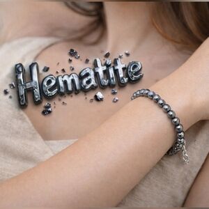 Handmade Hematite Bracelet